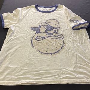 Walt Disney World 50th Anniversary Peg Leg Pete Ringer Shirt XL. Preowned.